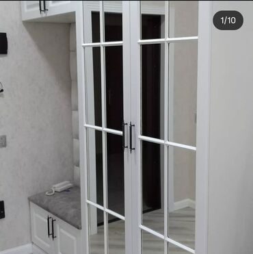 Sifarişlə mətbəx mebeli: Sifarişlə mətbəx dəsti, Özü çəkən petlələr, Parlaq laminat, Kredit yoxdur, Ödənişli çatdırılma — 26