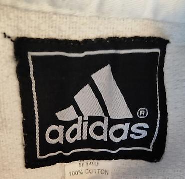 Uşaq dünyası: Adidas uşaq cüdo kimono dəsti - Brend: Adidas - Rəng: ağ - Komplekt — 4