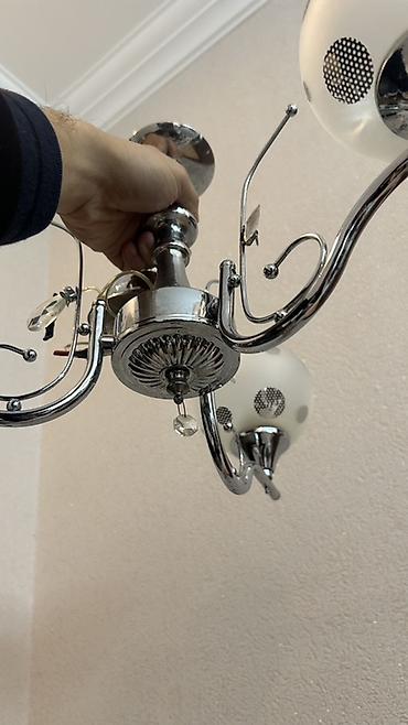 yolka satisi: Çılçıraq, 3 lampa, Metal — 3