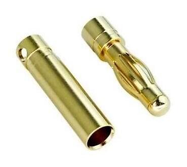 4mm Banana Bullet Plug Dişi-Erkək Dəst Dron layihələri, RC