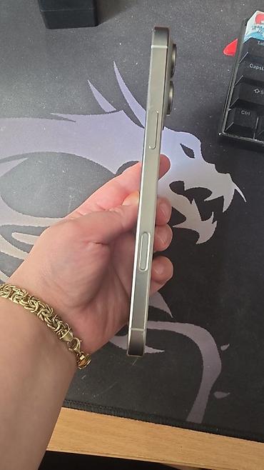 Apple iPhone: IPhone 16 Pro Max, Natural Titanium, Sənədlərlə — 3