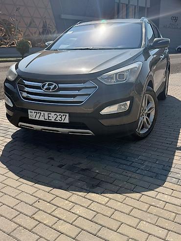 niva pikap satilir: Hyundai Santa Fe krossover modeli təqdim olunur. Avtomobil tünd boz — 6