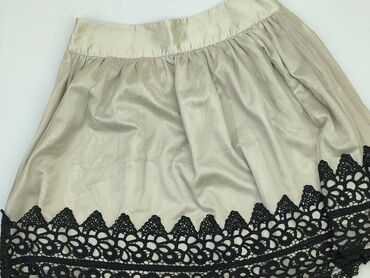brązowa spódnice plisowane: Spódnica, M, stan - Dobry