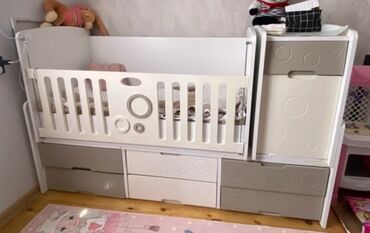 двухэтажная кровать: Oğlan və qız üçün, Beşik