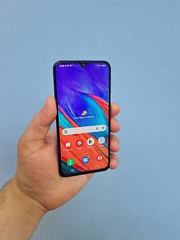 xiaomi note 20 ultra: Samsung Galaxy A30, 64 GB, rəng - Mavi, Barmaq izi — 1