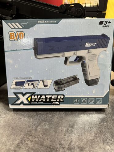 денежный пистолет: Водяной пистолет электрический. Для мальчиков и девочек. XWater