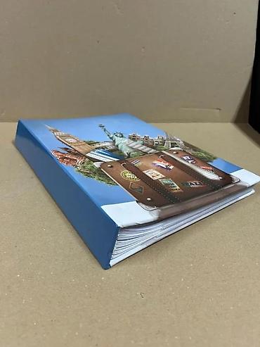 stilsko: Putni foto-album sa tvrdim koricama – motiv svetskih znamenitosti (Kip — 2