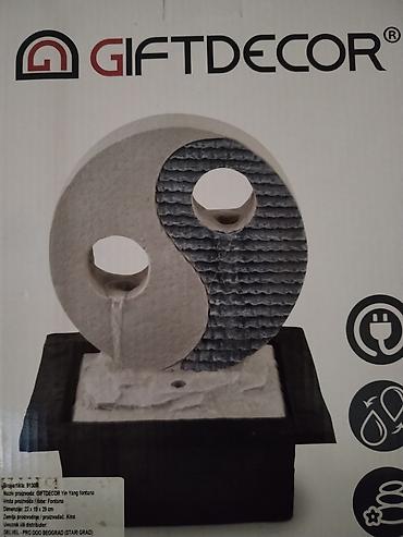 postamenti: Dekorativna sobna fontana GiftDecor – Yin Yang - Dizajn: kružna — 6