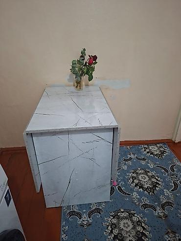 расклад: Кухонный стол, Б/у, Прямоугольный, Раскладной — 5