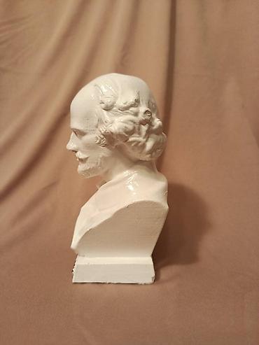 Fiqurlar: Fiqur, Gips, rəng - Ağ — 18