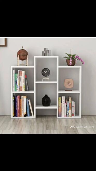 Rəflər: Kitab rəfi, Düz — 10