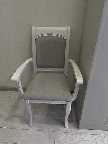 masa satisi: TECİLİ SATILIR. YENİDİR. AÇILAN STOLDUR. Boz rengli yemək masası dəsti — 3