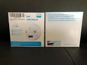 Ostali merni alati: Detektor ugljen-monoksida sa alarmom i LCD ekranom - Baterijski — 10