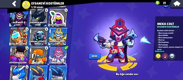 бу морозильные камеры: Brawl Stars oyununda istifadə olunan Meka Colt obrazı. Bu obraz, Colt