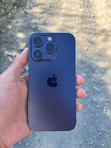 airpods pro 1: IPhone 14 Pro, Б/у, 256 ГБ, Deep Purple, Чехол, 86 % — 1