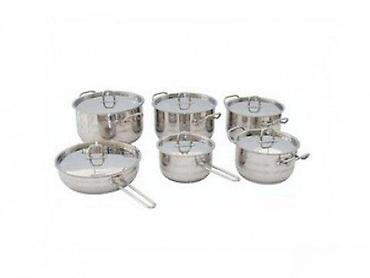 oro 24k inox 1810: Posudje u setu Furstin 12 FWFS NOVO. Posudje u setu Furstin FWFS 18/10 — 1