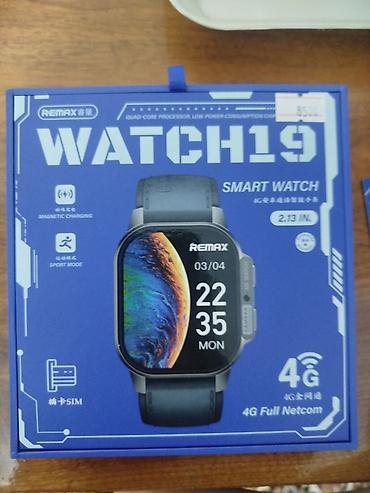 Техника жана электроника: Часы smart watch 19 бренда remax в комплекте 2 ремешка, (1 магнитный — 1