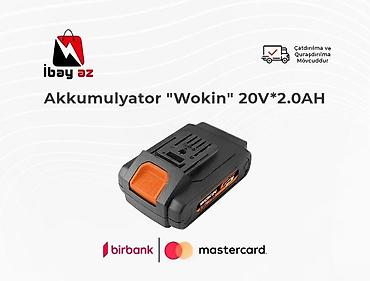 telefonlae: Akkumulyator "Wokin" 20V*2.0AHAkkumulyator 20V*2.0AH Texniki — 1
