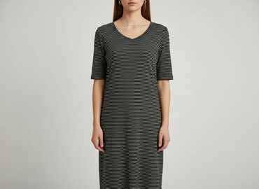 sukienka w kolorowe paski: Women`s dress, size S