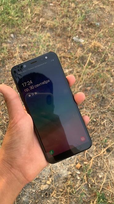 Samsung Galaxy A6, Б/у, 32 ГБ, цвет - Черный, 2 SIM