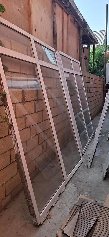 ev gulleri ve adları: Plastik (PVC) pəncərə və qapı çərçivələri – komplekt şüşəli - — 2