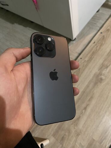 айфоны каракол: IPhone 14 Pro, Колдонулган, 128 ГБ, Black Titanium, Куту, 85 %