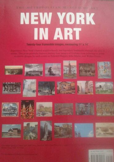 Şəkillər, tablolar: Продается набор картин "New York in Art" 2012 года. Картины размеры 35 — 3