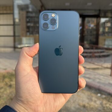 игравой телефоны: IPhone 12 Pro, 256 ГБ, Көк, 77 %