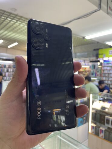 Poco: Poco F5, Б/у, 256 ГБ, цвет - Черный, 2 SIM