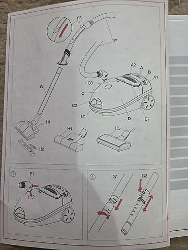 мулине: Пылесос Moulinex Power Class с мешком для пыли (производство Франция) — 6