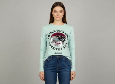 t shirty big bang theory: Women's blouse, size S