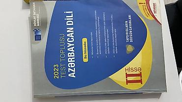 aze athlete: Məhsul: “Azərbaycan dili – 2023 Test Toplusu” (DİM), I və II hissə — 2