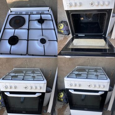 Кухонные плиты и варочные поверхности: Beko, Комбинированная, Механическое, Напольная, Б/у