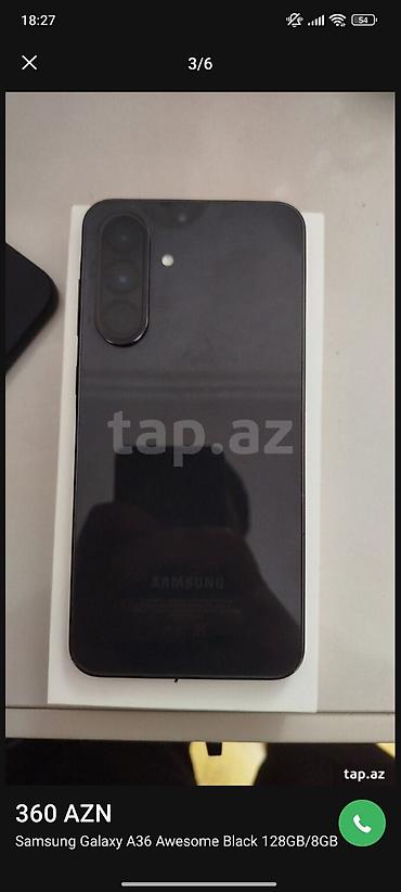 xiaomi mix fold 4: Samsung Galaxy A36 5G, 128 GB, rəng - Qara — 4
