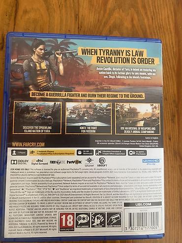 ps4 far cry: (BARTER YOXDUR)PS5 üçün Far Cry 6 – Ubisoft Original - Platforma — 3