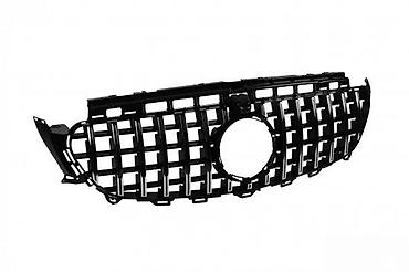 GT R MASKA GRIL RESETKA E W213 (9) HROM | Hrom / Crna GT R Grill