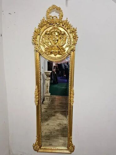 ogledala yisk: Wall mirror, shape - Rectangle, 178 x 52 cm, With a frame