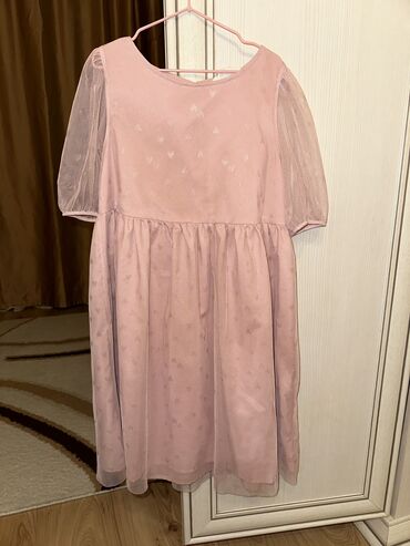 h m детский: Детское платье, цвет - Розовый, Б/у