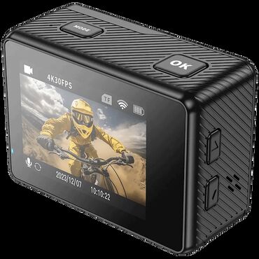 Video kamere: Hoco DV101 sportska kamera, opremljena sa dva IPS HD ekrana dijagonale — 4