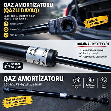 disk teker per page 40: Qaz amortizatoru (qazlı dayağ) – baqaj qapısı, kapot və digər — 1