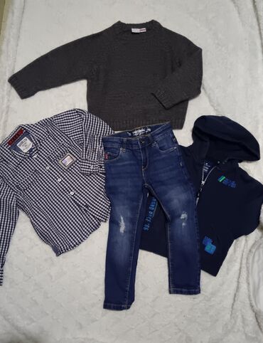 zara papuce ravne: Bundle: Sweaters, Jeans, Shirts, For boys, age: 4-5 years