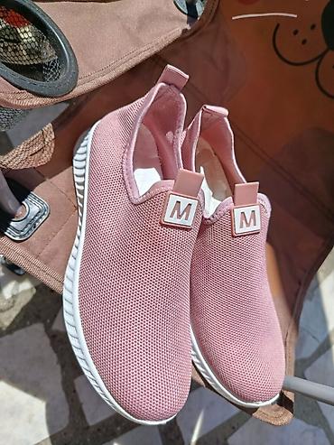 Patike: Ženske slip-on patike u roze boji - Veličina: 40 - Gazište: 24.5 cm - — 3