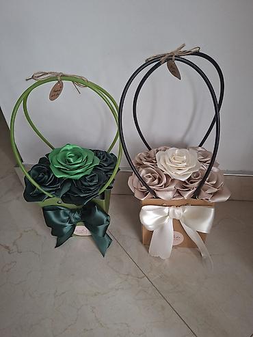Ostali stilski dekor: Dekorativni aranžmani od veštačkih ruža – ručno rađeni - Ekskluzivni — 3