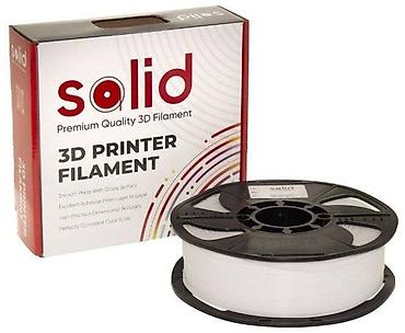 printer sublim: Solid Filament ABS 1.75 mm, Ağ — 1 kq 3D basqılarınız üçün premium — 1