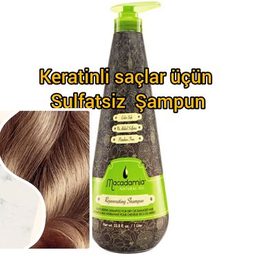 keratin şampunu: Keratin şampunu Macadamia Natural Oil Sulfatsiz Şampun qidalandırıcı
