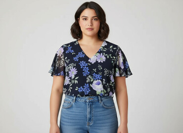 eleganckie bluzki plus size: Жіноча блуза, розмір XL