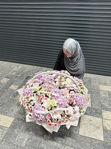 фрукты в корзине: Цветочные корзины премиум-класса🌸 Авторские композиции в плетёных — 2