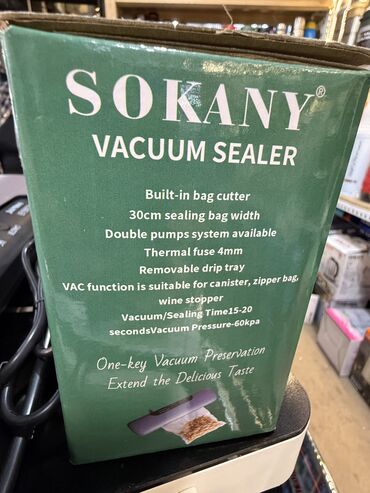 Другая техника для кухни: Вакууматор Vacuum sealer Бренд Сокани Sokany 13031 Очень прост в — 9