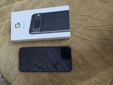 ящики для телефона: Google Pixel 8, Колдонулган, түсү - Кара