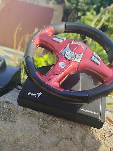 rol dəsti: Genius sükan və pedal dəsti – kompüter və konsol oyunları üçün yarış — 5